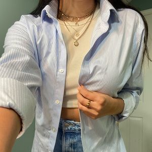 Striped Button Down
